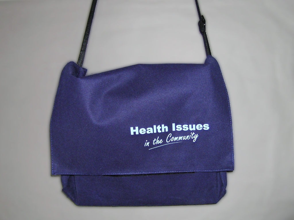 Health Issues in the Community carry bag