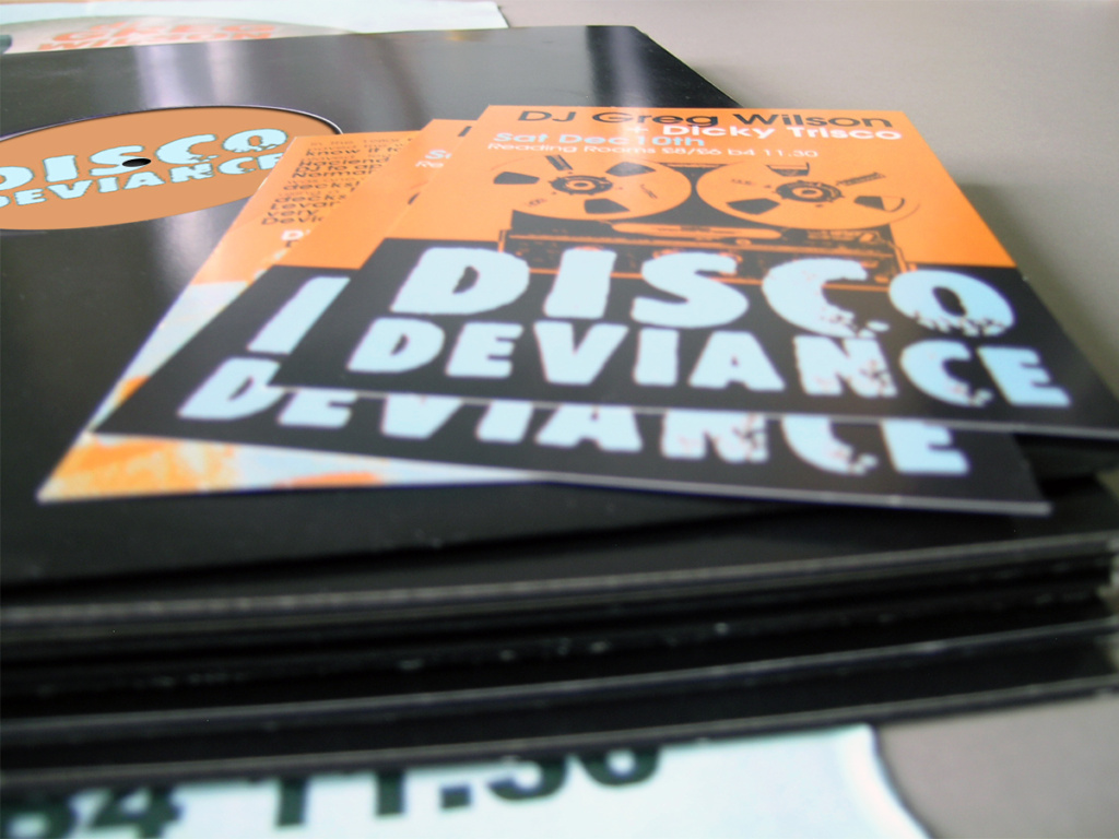 Disco Deviance flyers