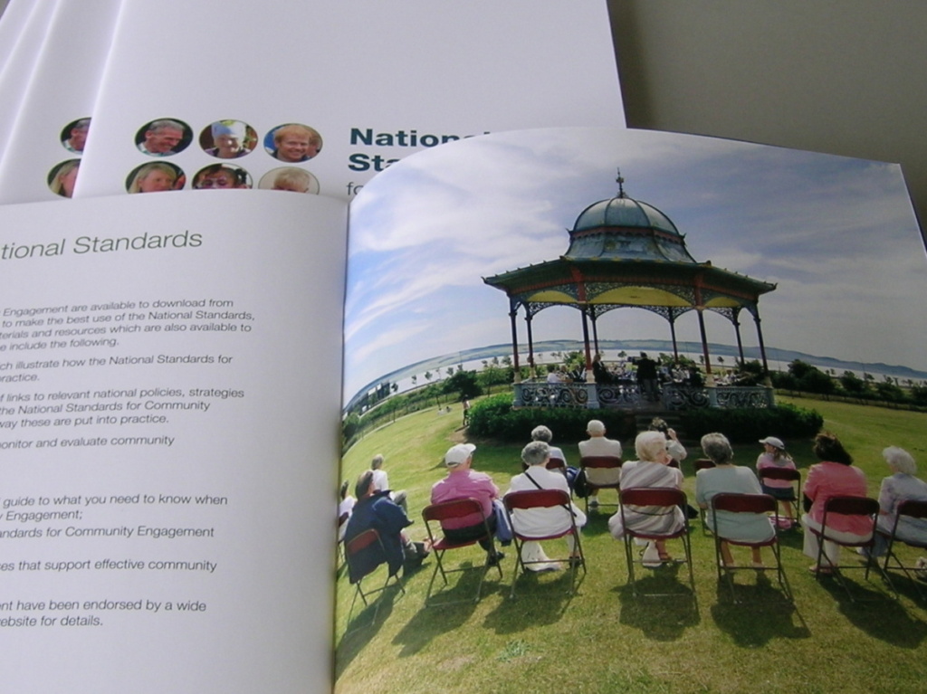 National Standards for Community Engagement booklet inside page